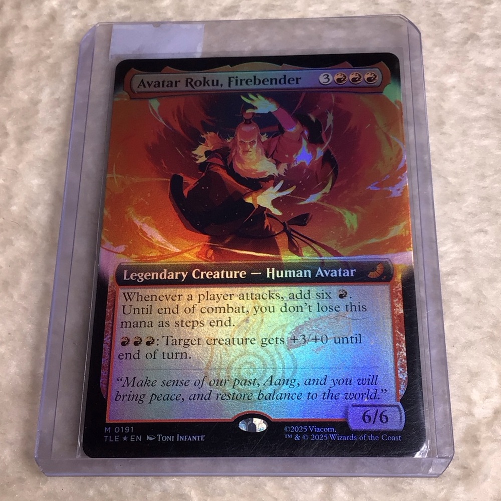 Avatar Roku, Firebender Card